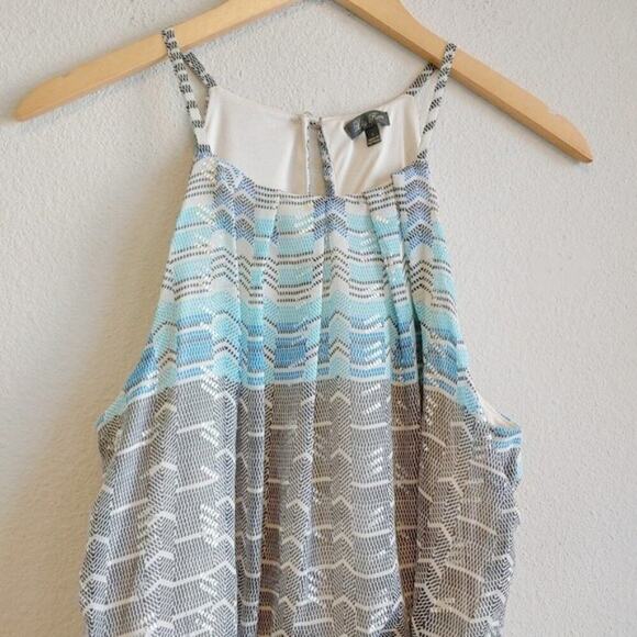 Lily Rose Maxi Dress Halter Boho Sz L - Picture 6 of 11